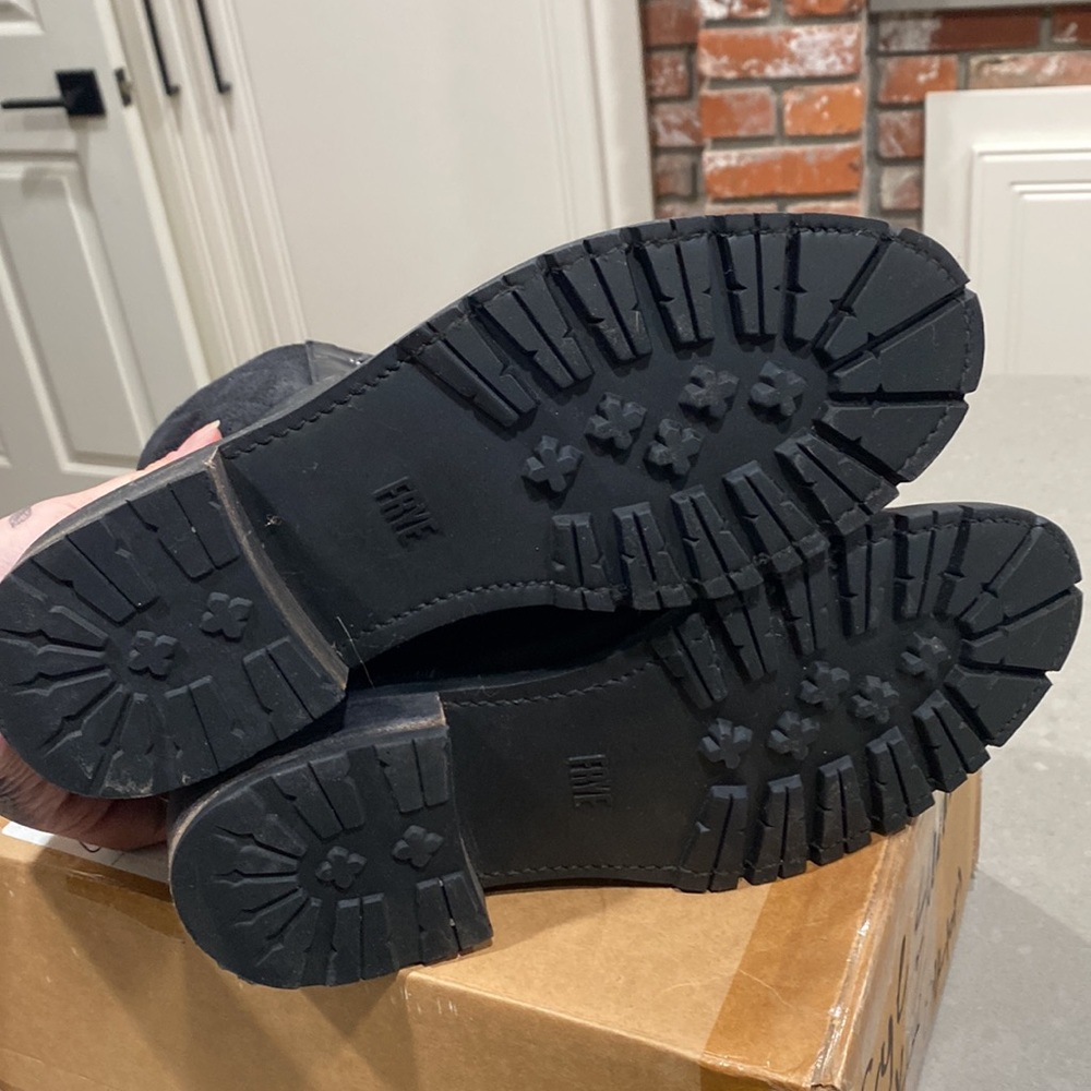 FRYE samantha hiker leather boot womens 11 - Picture 5 of 8